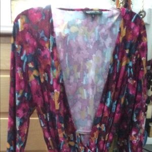 Women’s jersey wrap dress